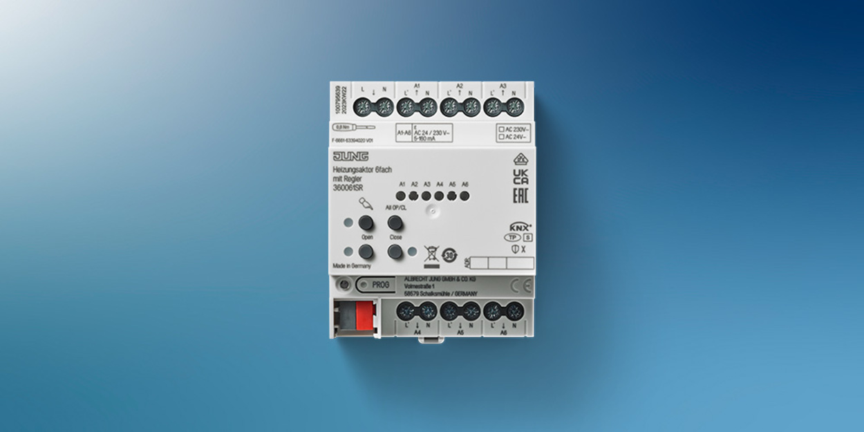 KNX Heizungsaktor 6-fach bei Elektro Kühleis GmbH in Absberg