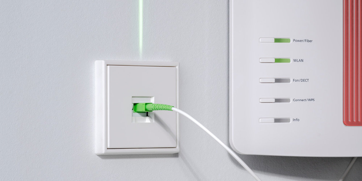Die neuen Glasfaser-Anschlussdosen bei Elektro Kühleis GmbH in Absberg